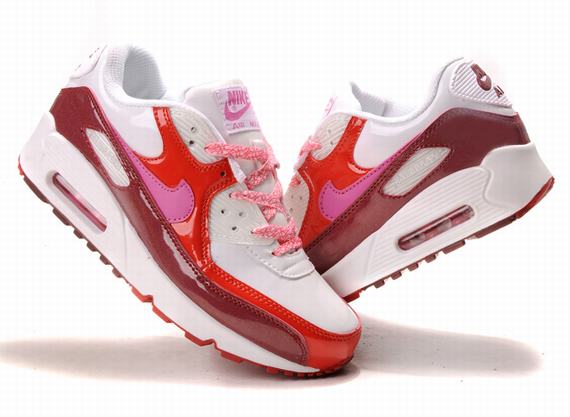 Nike Air Max Shoes Womens Red/White/Pink Online